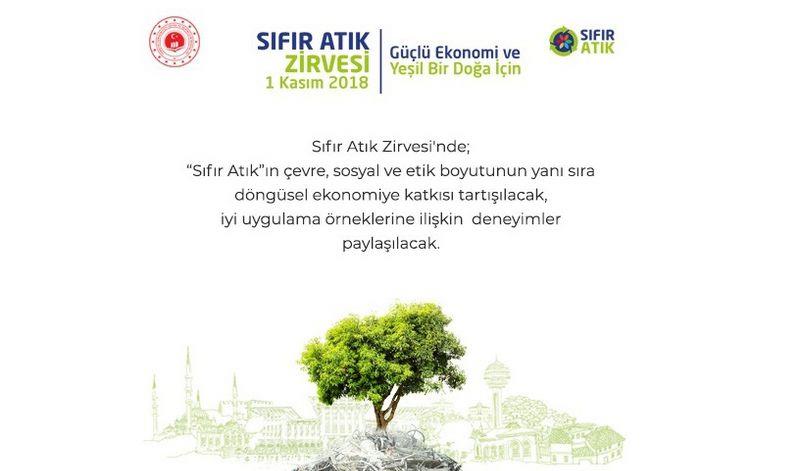SIFIR ATIK ZİRVESİ GERÇEKLEŞTİRİLDİ !