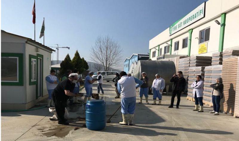 TİRE SÜT Müstahsilleri Tarımsal Kalkınma Kooperatifi Çevre Tatbikatı